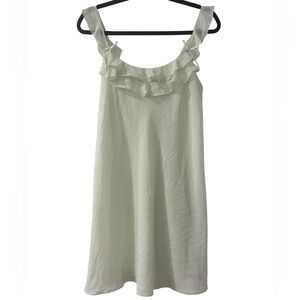 Oscar De La Renta Polkadot Babydoll Dress